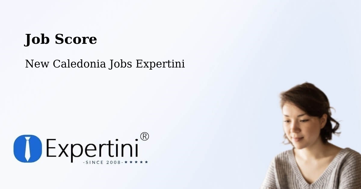 Job Score & Job Description Score Tool – Ognahu - New Caledonia Jobs Expertini