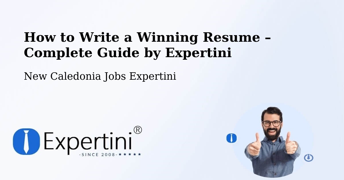 Resume Writing Guide for Job Seekers – Ognahu - Ognahu, New Caledonia Jobs Expertini